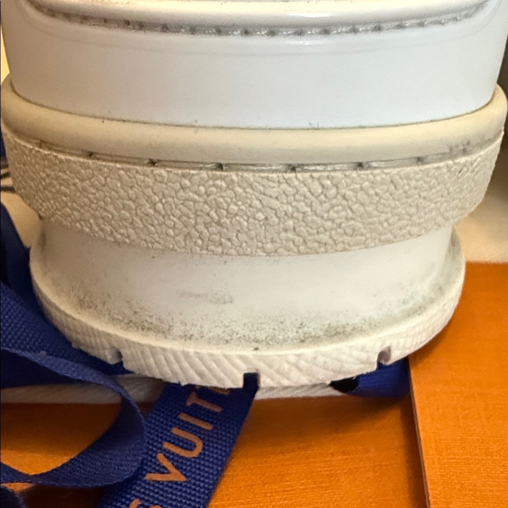 Louis Vuitton x TM White Multicolor Trainer Sneaker - Picture 6 of 8